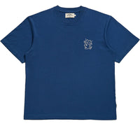 Victoria Queenhead Logo Tee Yale Blue