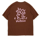 Victoria Sharpie QH Tee Brown