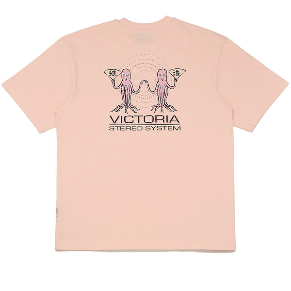 Victoria Stereo Tee Pink