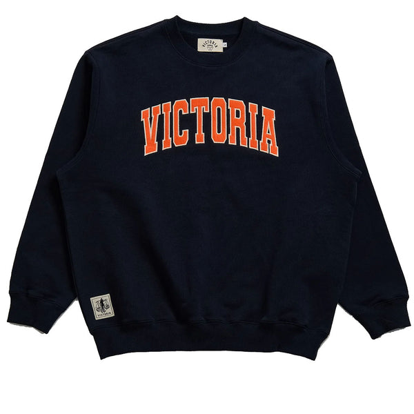 Victoria Varsity Sweatshirt Navy