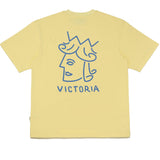 Victoria Queenhead Logo Tee Yolk