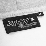 Violet X David Enth Zip Hoodie Grey/Red