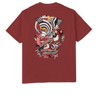 Volcom Lintell Classic Tee Merlot