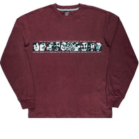 Volcom Skate Vitals Remy S LS Tee Merlot