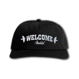 Welcome Birds Emb. Snapback Cap Black