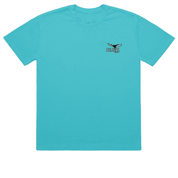 Welcome Madrid x DLXSF Todd Francis Art Teal Tee