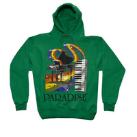 Paradise Grand Piano Hood Green