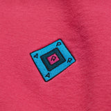 Parra Diamond Block Logo Crew Neck Sweatshirt Purple Pink