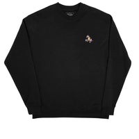 Pass-Port Bobby Embroidered Sweater Black