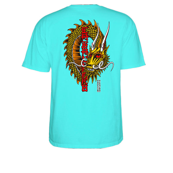 Powell Peralta Steve Caballero Ban This Teal Ice Tee