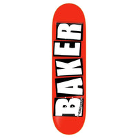 Baker Brand Logo White 8.5