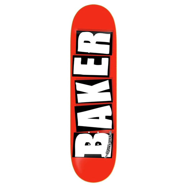 Baker Brand Logo White 8.25