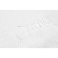 Dime Classic Logo Crewneck White