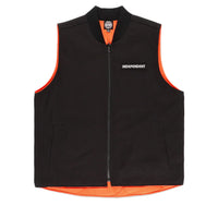 Independent Jacket Vest B/C Groundwork Black
