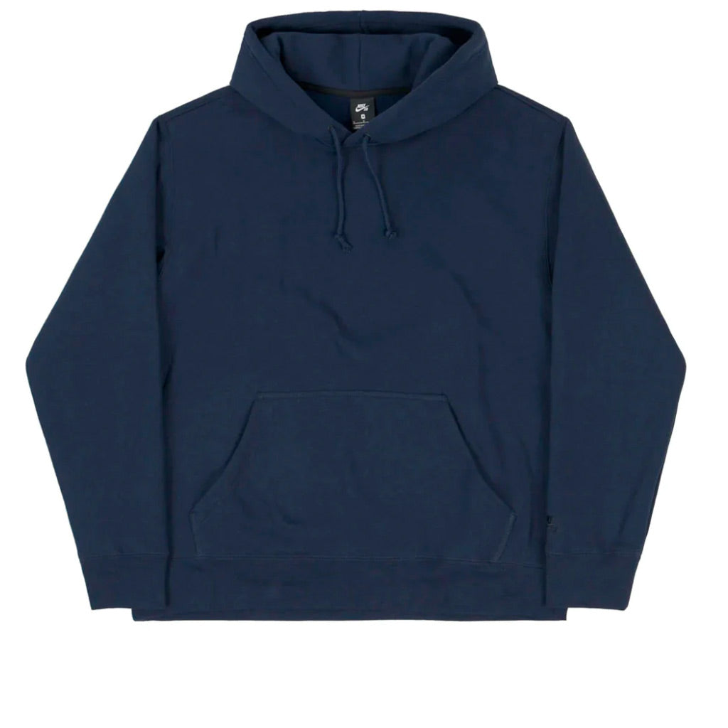 Nike SB Orange Label Classic Fleece Hoodie Navy Q