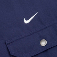 Nike Sb Padded Flannel Skate Jacket Midnight Navy