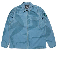Parra Army Dreamers Woven ShirtJacket Blue Grey