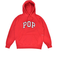 Pop Trading Co. Arch Hooded Sweat Rio Red