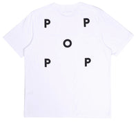 Pop Trading Co. T-Shirt Logo White/Black