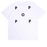 Pop Trading Co. T-Shirt Logo White/Black