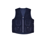 Pop Trading Co. Harold Reversible Vest Navy