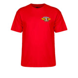 Powell Peralta Winged Ripper Red Tee
