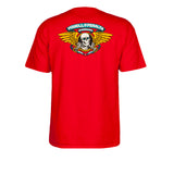 Powell Peralta Winged Ripper Red Tee