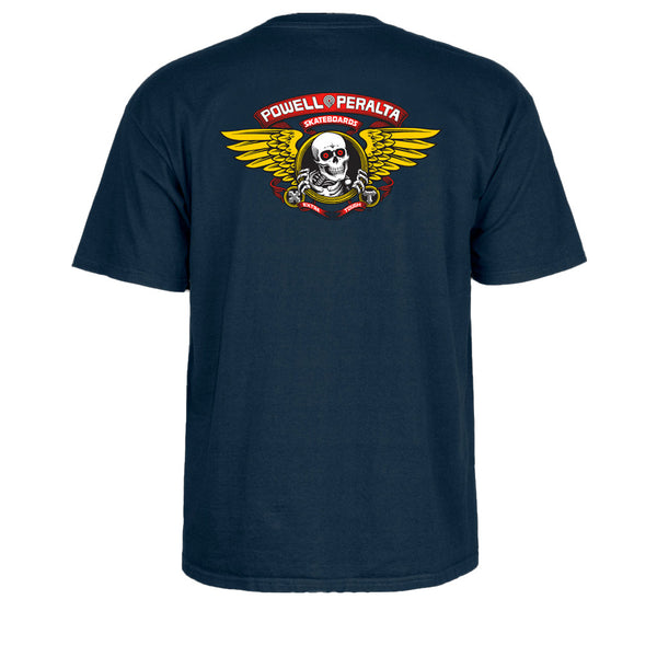 Powell Peralta Winged Ripper Navy Tee