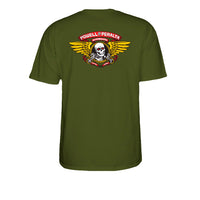 Powell Peralta Winged Ripper Military Green Tee