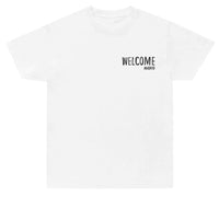 Welcome Madrid Faces Art White Tee