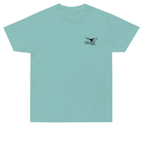 Welcome Madrid x DLXSF Todd Francis Art Teal Tee